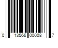 Barcode Image for UPC code 013566000087