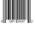 Barcode Image for UPC code 013571000072