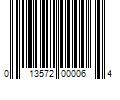 Barcode Image for UPC code 013572000064