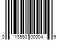 Barcode Image for UPC code 013580000049