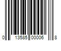 Barcode Image for UPC code 013585000068