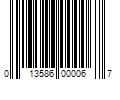 Barcode Image for UPC code 013586000067