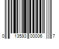 Barcode Image for UPC code 013593000067