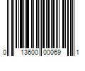 Barcode Image for UPC code 013600000691