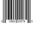 Barcode Image for UPC code 013600000790