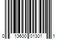 Barcode Image for UPC code 013600013011