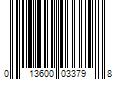 Barcode Image for UPC code 013600033798