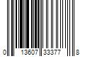 Barcode Image for UPC code 013607333778