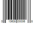 Barcode Image for UPC code 013608000068