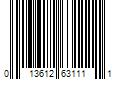 Barcode Image for UPC code 013612631111