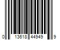 Barcode Image for UPC code 013618449499