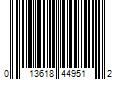 Barcode Image for UPC code 013618449512