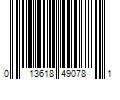 Barcode Image for UPC code 013618490781