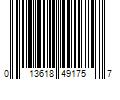 Barcode Image for UPC code 013618491757