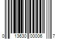 Barcode Image for UPC code 013630000067