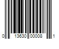 Barcode Image for UPC code 013630000081