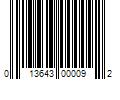 Barcode Image for UPC code 013643000092