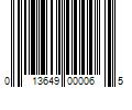 Barcode Image for UPC code 013649000065