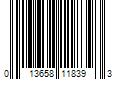 Barcode Image for UPC code 013658118393