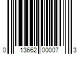 Barcode Image for UPC code 013662000073