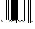 Barcode Image for UPC code 013667000054