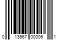 Barcode Image for UPC code 013667000061