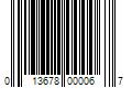 Barcode Image for UPC code 013678000067