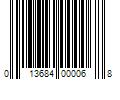 Barcode Image for UPC code 013684000068