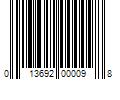 Barcode Image for UPC code 013692000098