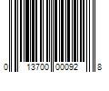 Barcode Image for UPC code 013700000928