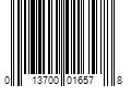 Barcode Image for UPC code 013700016578