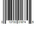 Barcode Image for UPC code 013700016745