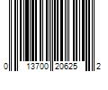 Barcode Image for UPC code 013700206252