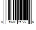 Barcode Image for UPC code 013700217258