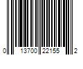 Barcode Image for UPC code 013700221552