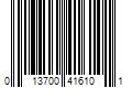 Barcode Image for UPC code 013700416101