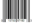 Barcode Image for UPC code 013700571503