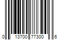 Barcode Image for UPC code 013700773006