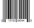 Barcode Image for UPC code 013700840449