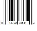 Barcode Image for UPC code 013700986413