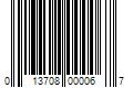 Barcode Image for UPC code 013708000067