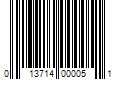 Barcode Image for UPC code 013714000051