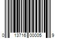 Barcode Image for UPC code 013716000059