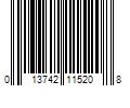 Barcode Image for UPC code 013742115208