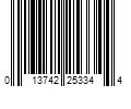 Barcode Image for UPC code 013742253344