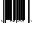 Barcode Image for UPC code 013747000073