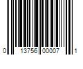 Barcode Image for UPC code 013756000071