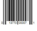 Barcode Image for UPC code 013770000071