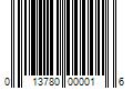 Barcode Image for UPC code 013780000016