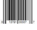 Barcode Image for UPC code 013781000077